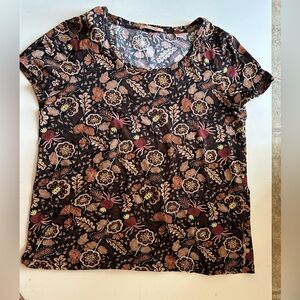 Scotch & Soda Anthropologie Floral Top